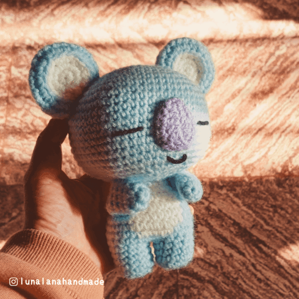 BTS RM KOYA BT21 Amigurumi pattern by Lunalanahandmade