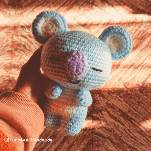 BTS RM KOYA BT21 Amigurumi pattern by Lunalanahandmade