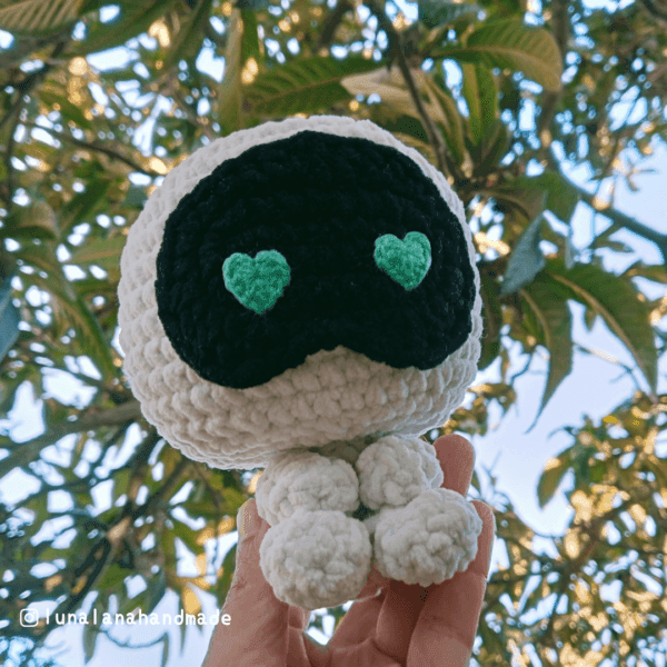 BTS Jin Baby Wootteo Plushie Amigurumi Pattern by Lunalanahandmade