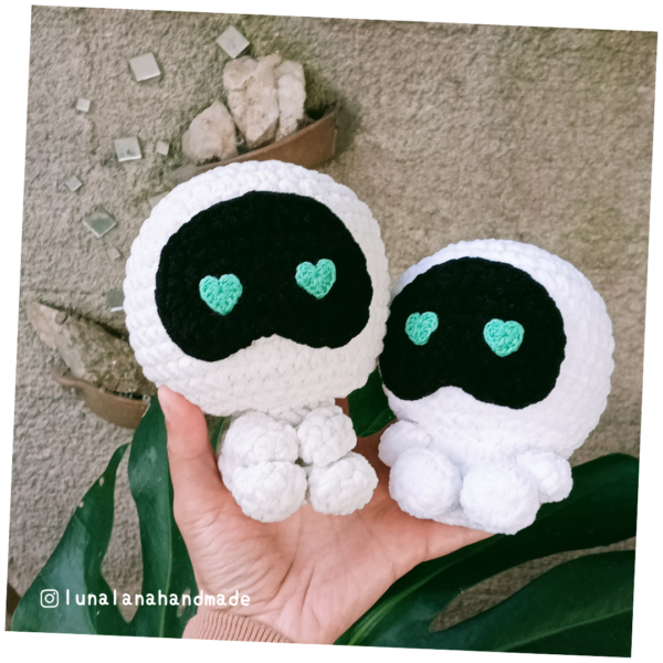 BTS Jin Baby Wootteo Plushie Amigurumi Pattern by Lunalanahandmade