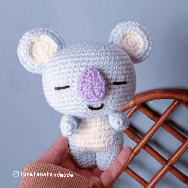 BTS RM KOYA BT21 Amigurumi pattern by Lunalanahandmade