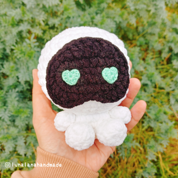 BTS Jin Baby Wootteo Plushie Amigurumi Pattern by Lunalanahandmade