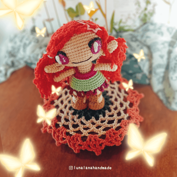 KIMMI little elf chibi doll Amigurumi Pattern