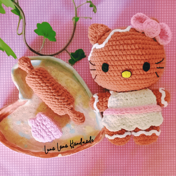 Choco-Kitty de Navidad "Baking time" - Image 2