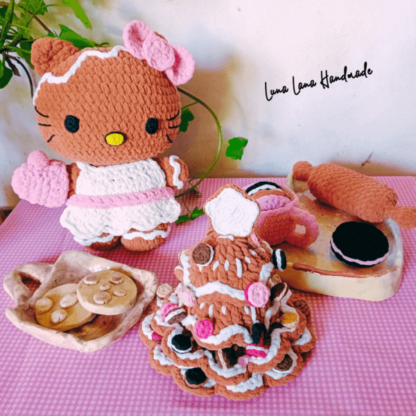 Choco-Kitty de Navidad "Baking time" - Image 4